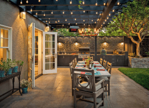 decorating outdoor living space
