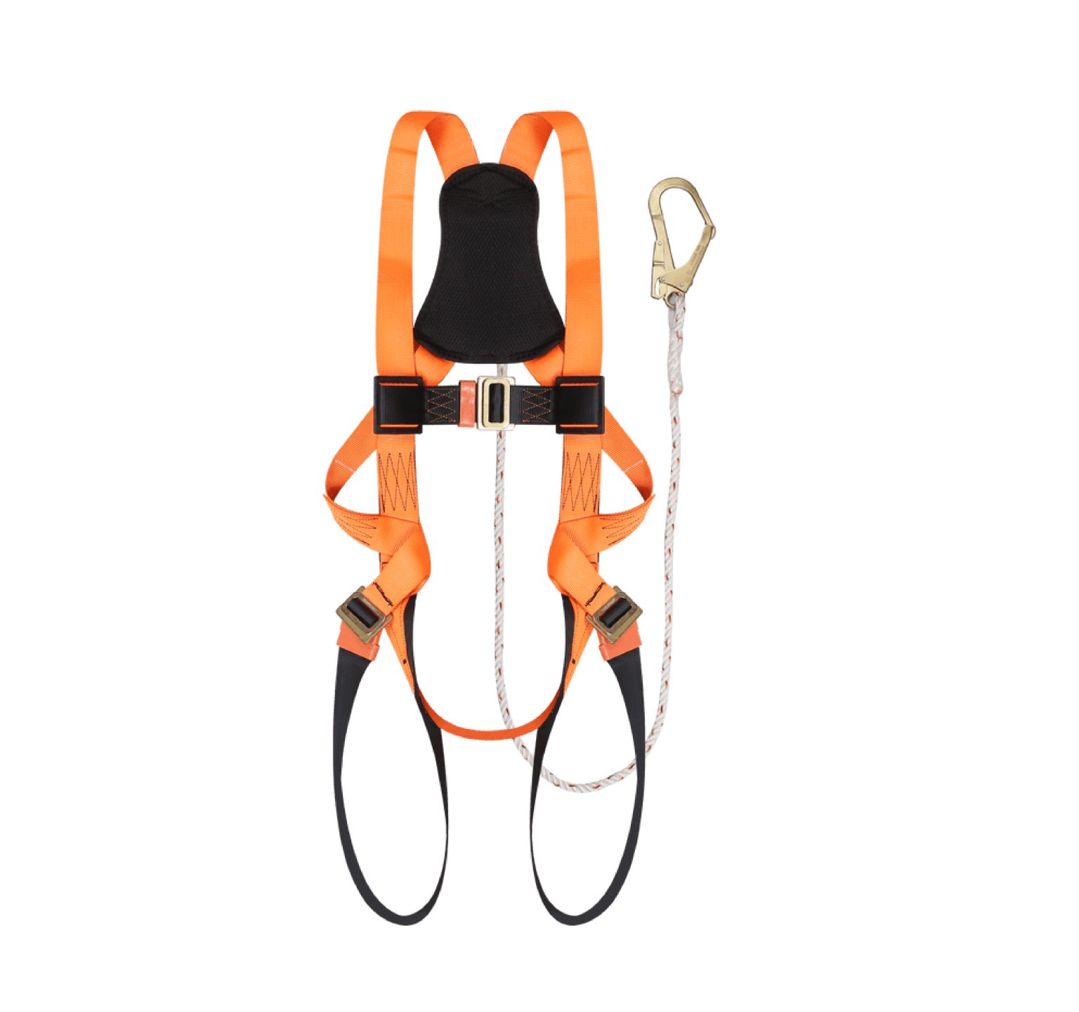 FULL BODY HARNESS BUILTIN LANYARD PG141060OBCBU AITO ArtClean